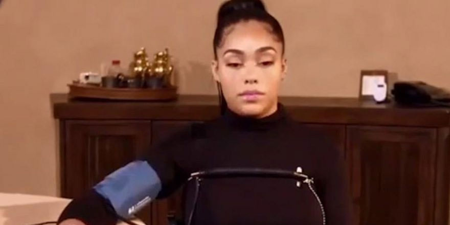 Jordyn Woods yalan makinesine bağlandı ve Tristan Thompson ile ilgili soruya cevap verdi