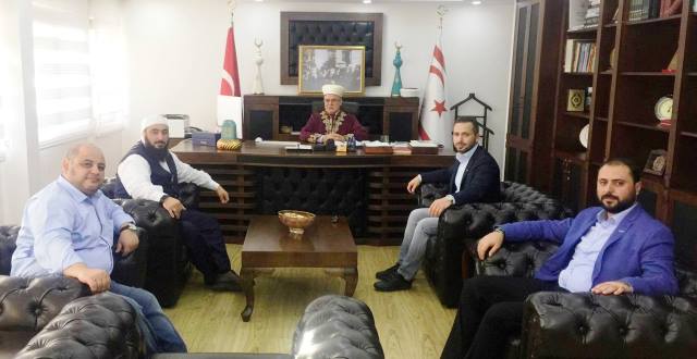 MÜSİAD Münih Şubesi Yöneticileri Din İşleri Başkanı Atalay’ı Ziyaret Etti