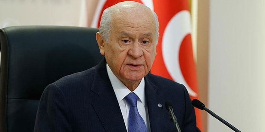 MHP lideri Bahçeli'den 'yeni parti' açıklaması