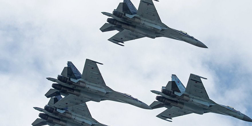 Rus ordusuna ait uçaklar Suriye'de iki hava devriyesi gerçekleştirdi