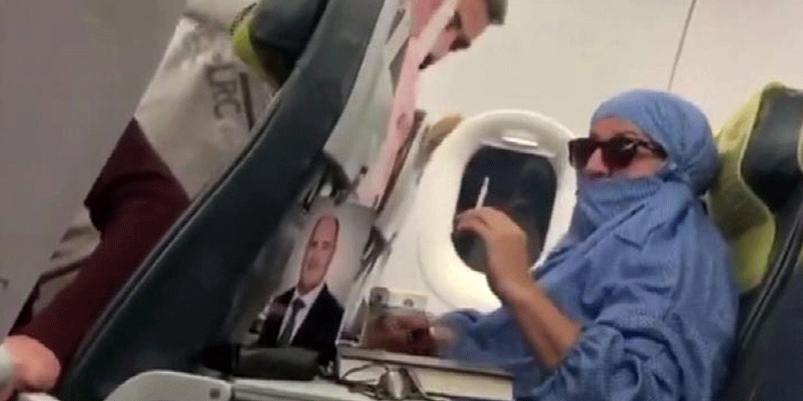 Uçakta 'Ben FETÖ'cüyüm' diye bağıran kadın hakkında istenilen ceza belli oldu