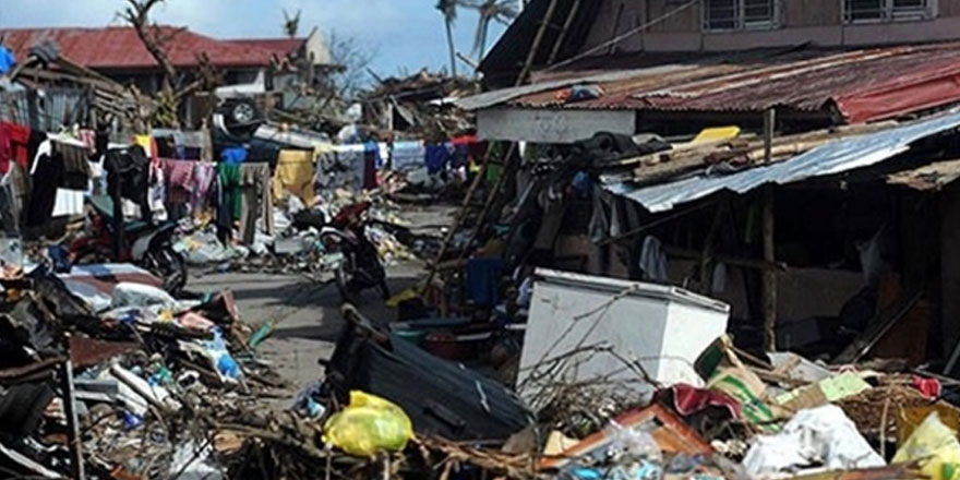 Filipinler'deki ursula tayfunu'nda ölü sayısı 16'ya çıktı