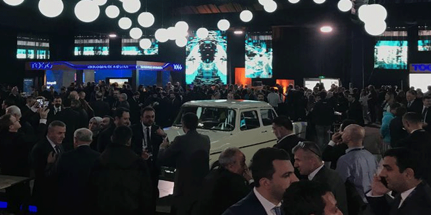 Erdoğan salonda! Türkiye'nin yerli otomobili tanıtılıyor