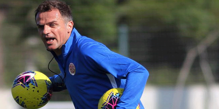 Antalyaspor'da yeni teknik direktör Tamer Tuna oldu