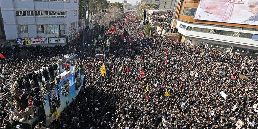 Süleymani'nin cenazesindeki izdihamda 40 kişi öldü, 213 kişi yaralandı