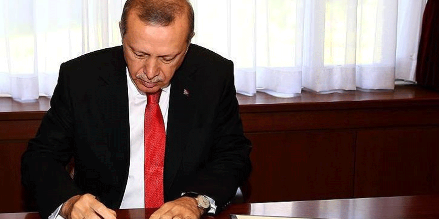 Erdoğan imza attı! İşte görevden alınan kritik isimler