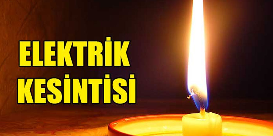 Lefkoşa'da elektrik kesintisi