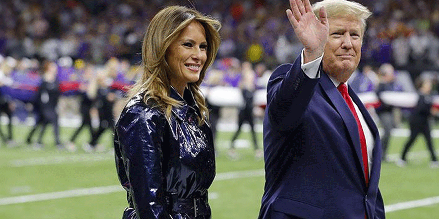 Melania Trump'ın ceketi sosyal medyayı karıştırdı