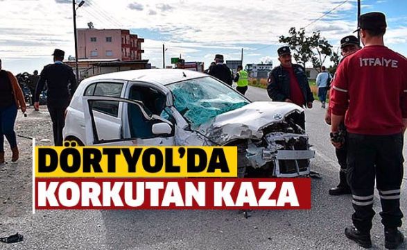 Traktör ikiye bölündü