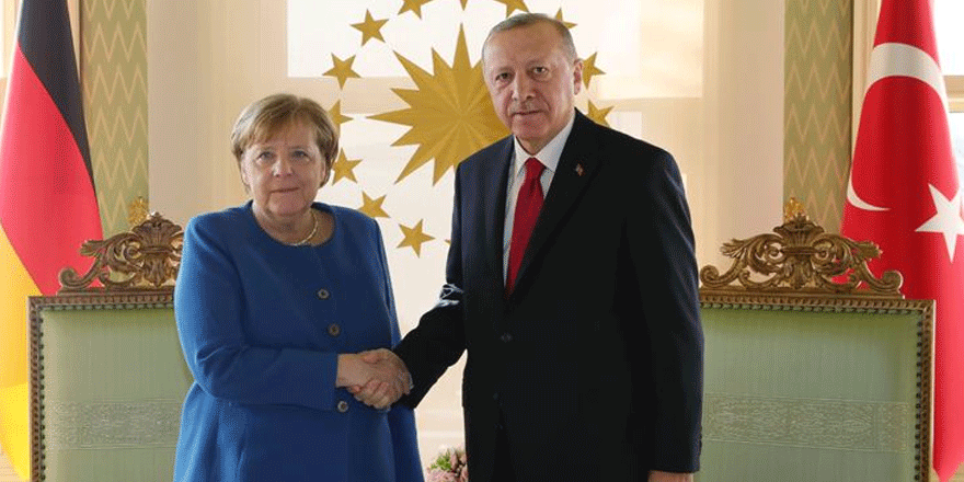 Erdoğan ile Merkel arasında kritik görüşme