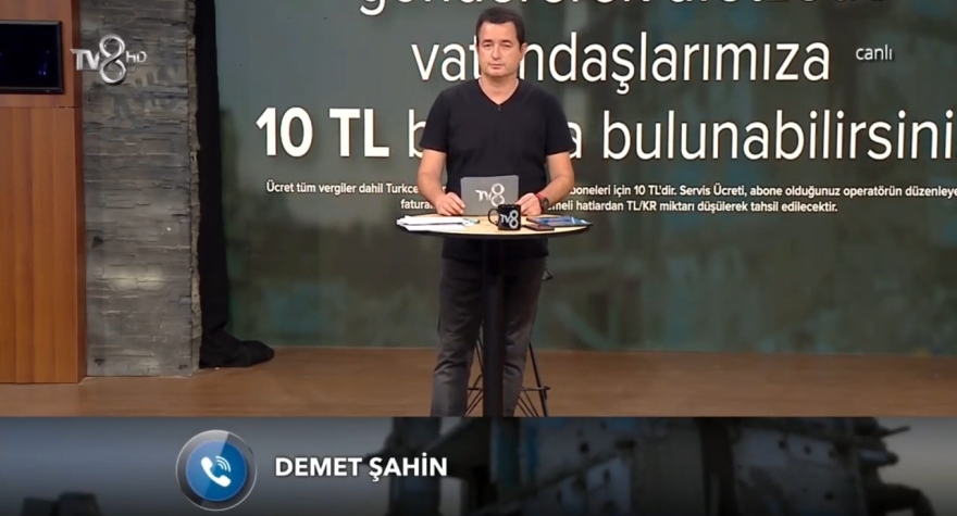 KKTC’de rekor bağış Demet Şahin’den