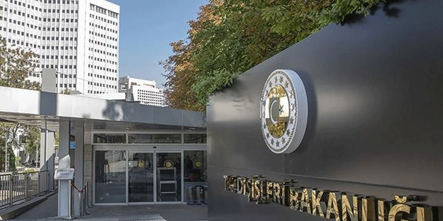 Dışişleri Bakanlığı: ABD'nin sözde barış planı ölü doğmuştur