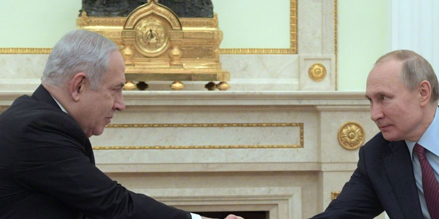 Netanyahu Moskova’ya geldi: Putin ile ‘Yüzyılın Anlaşması’nı konuşacaklar