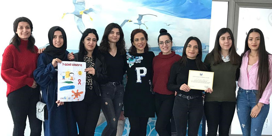 LAÜ öğrencileri lösemili çocukların ihtiyaç ve mutluluklarına ortak oldular