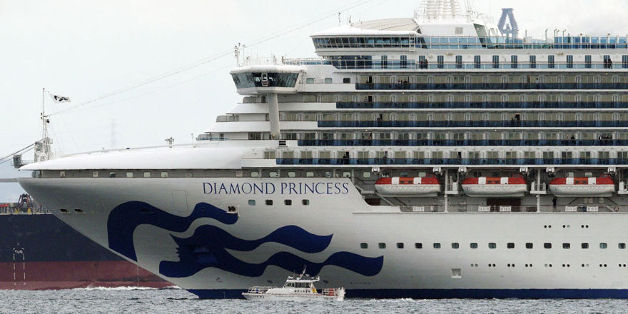Japonya, koronavirüs şüphesiyle cruise gemisini karantinaya aldı