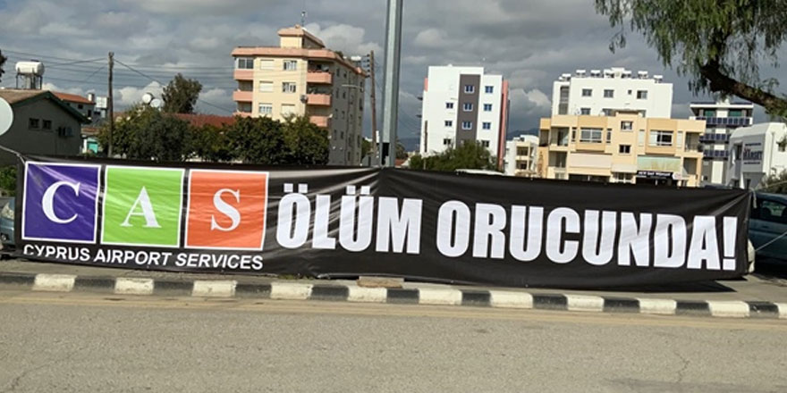 Eski Cas çalışanları Başbakanlık önünde açlık grevi başlattı