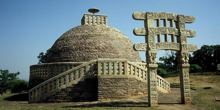 Kalpleri sakinleştirmek için inşa edilen 2400 yıllık Sanchi Stupası