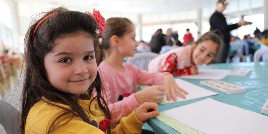 Deprem korkusu yaşayan çocuklara özel Çocuk Atölyesi