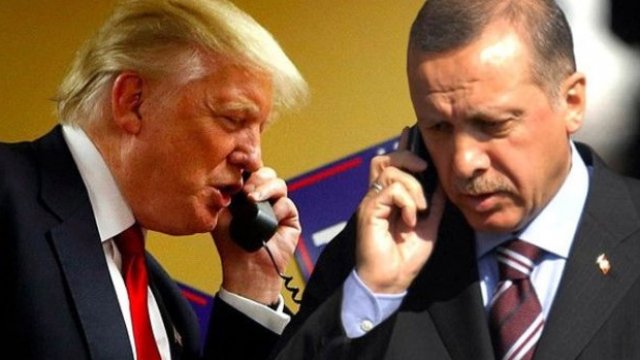 Erdoğan ile Trump telefonda görüştü