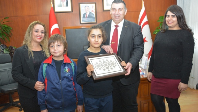 Alanlı, ÖZEV Öğrencileri Heyetini kabul etti