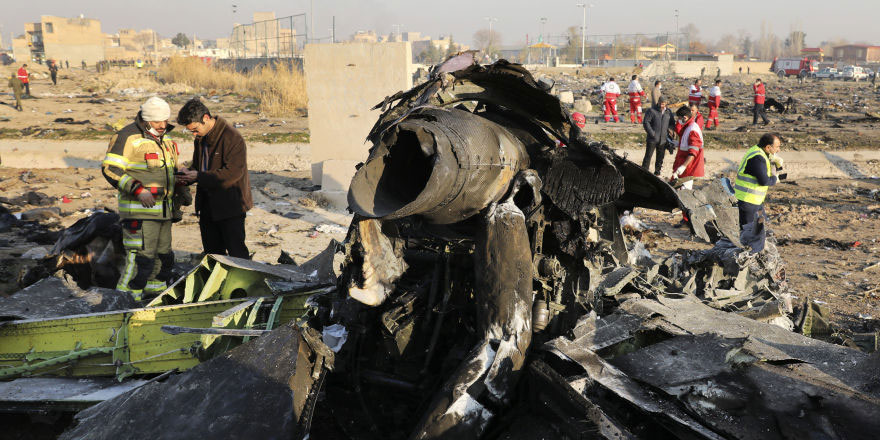 Ukrayna'dan İran'a düşürülen uçağın kara kutusu için baskı