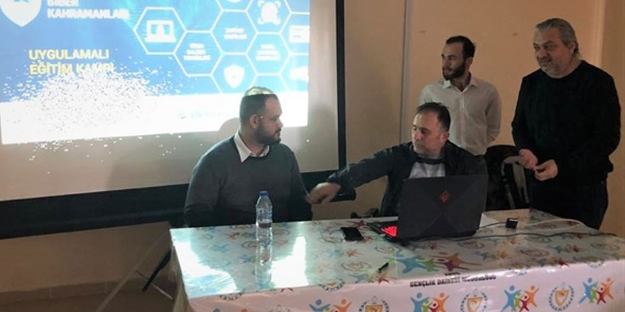 Kıbrıs’ın siber kahramanları eğitim kampı tamamlandı