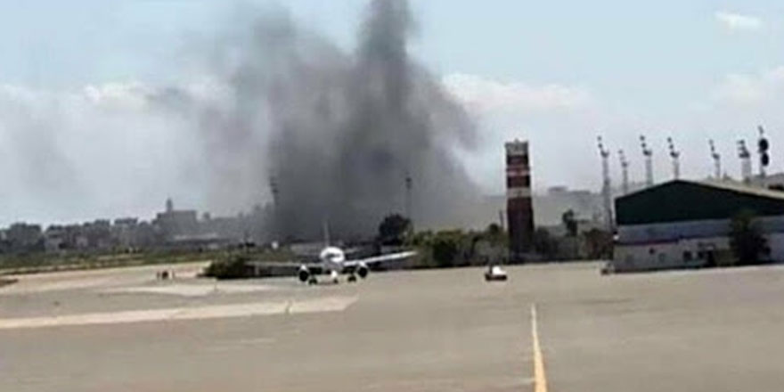 Hafter milislerinin hedef aldığı mitiga havalimanı'nda uçuşlar yeniden başladı