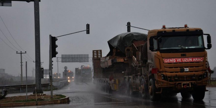Sınırda büyük hareketlilik: Sevkiyat devam ediyor