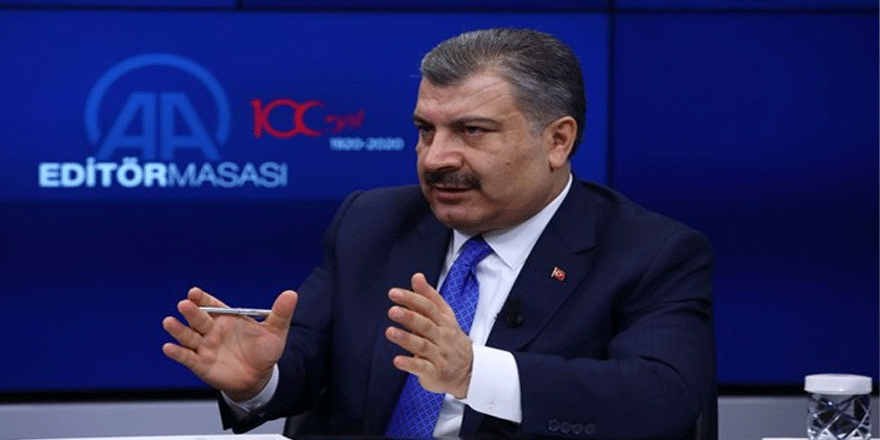 Sağlık Bakanı Koca'dan corona virüsü açıklaması