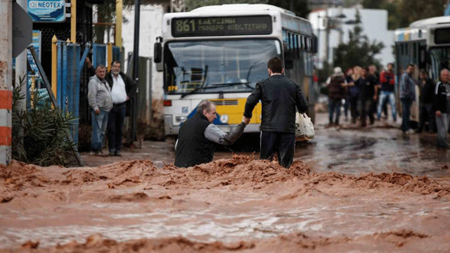 Yunanistan'daki sel felaketi... Yaşamını yitirenlerin sayısı 22'ye yükseldi