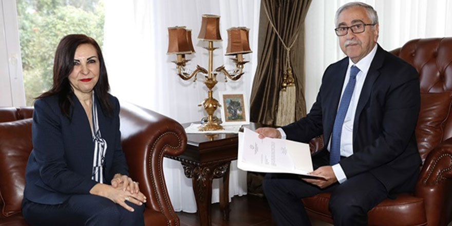 Akıncı, Dizdarlı’yı kabul ederek görüştü