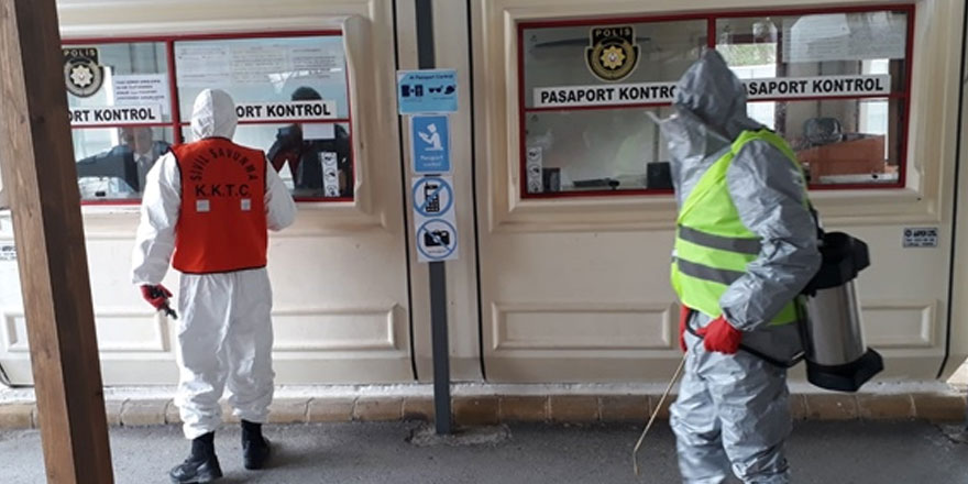 Tüm liman ve gümrük kapıları ilaçlanıyor