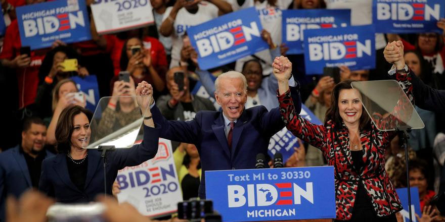 Joe Biden adaylık yarışında öne geçti