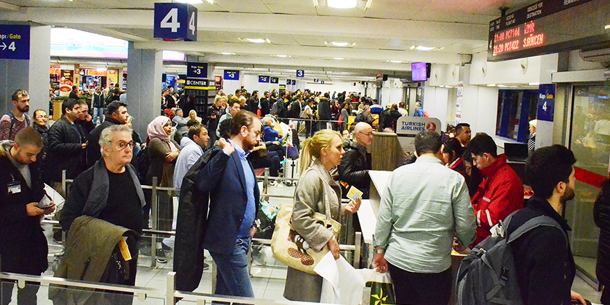 Uçuş sınırlandırması kalktı