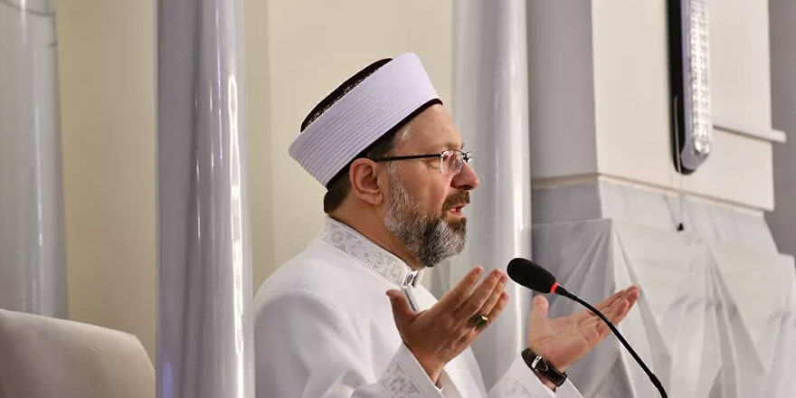 Diyanet İşleri Başkanı Erbaş: Virüs bulaştırmak kul hakkına girer