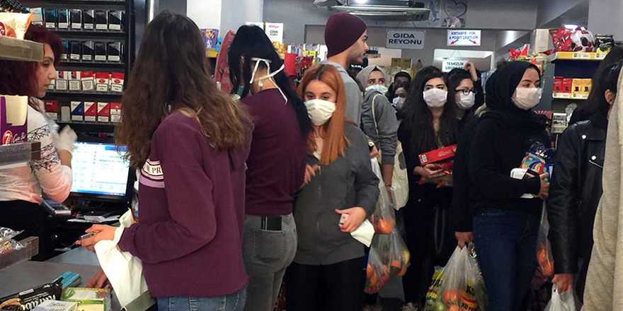 “Markete her aileden bir kişi gelsin”