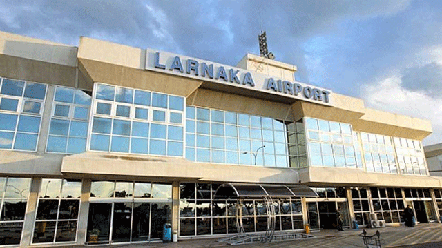 Larnaka Havalimanı’nda tatbikat