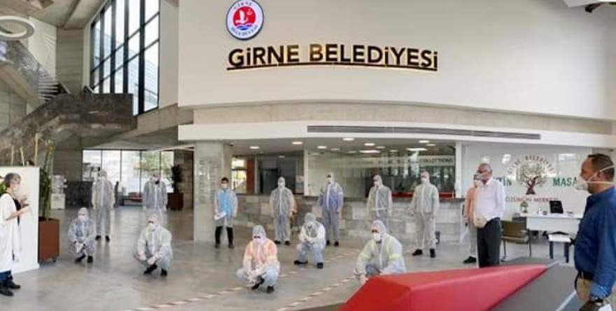 Girne Belediyesi’nde İş Sağlığı Güvenliği ve Eğitimi çalışmaları devam ediyor