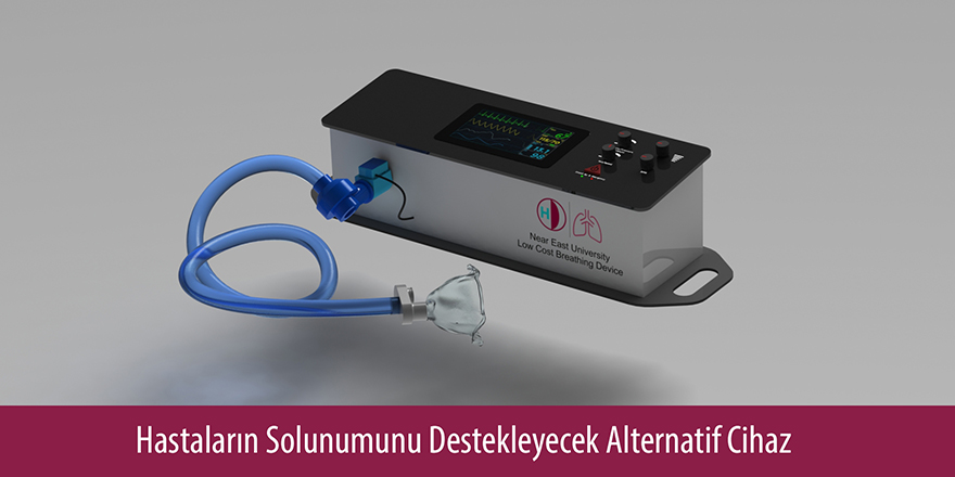 Yakın Doğu Üniversitesi alternatif solunum cihazı üretti