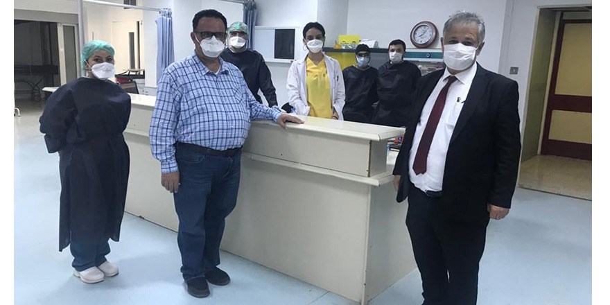 "Pandemi bölümü tamamen izole edildi"