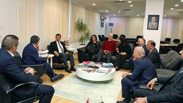 Ertuğruloğlu, Uluslararası Ziraat Mühendisleri Birliği’ni kabul etti