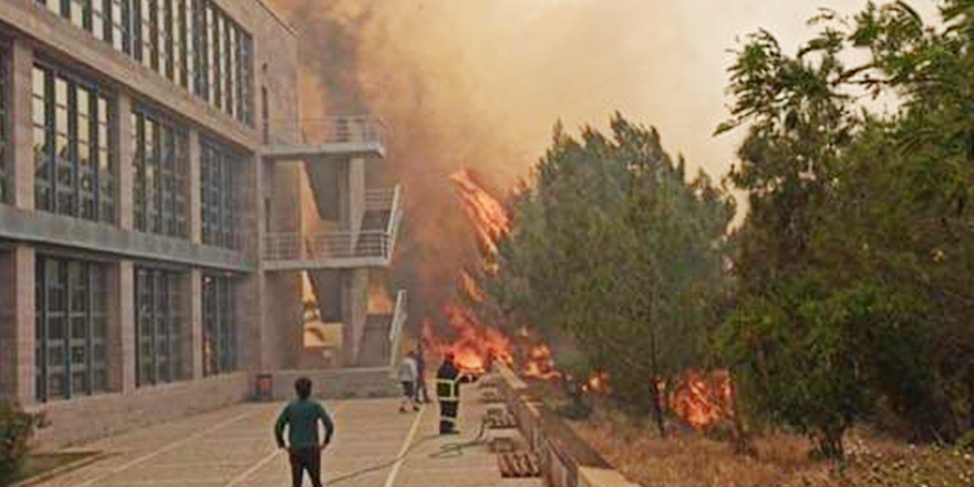 Yangın ODTÜ Kampüsü’ne sıçradı!