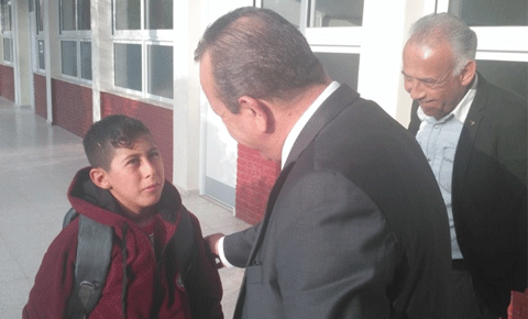 12 yaşındaki Yusuf artık okullu…