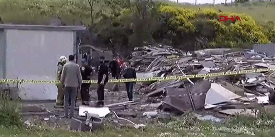 Başakşehir'de patlama: 2 ölü