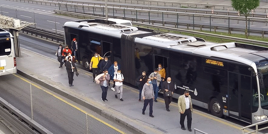 Normalleşme sabahında İstanbul’da yoğunluk