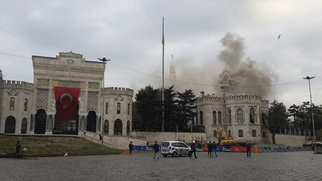 İstanbul Üniversitesi'ndeki yangının nedeni belli oldu