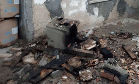 "Mağdur aile yardım bekliyor"