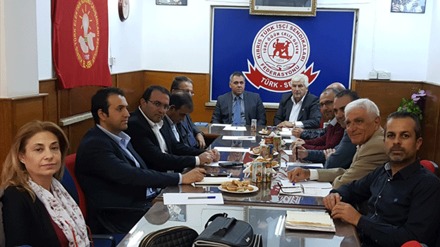 SEK, Türk-Sen’i ziyaret etti