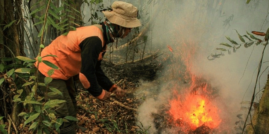 Endonezya yangınlar için yapay yağmur yağdıracak