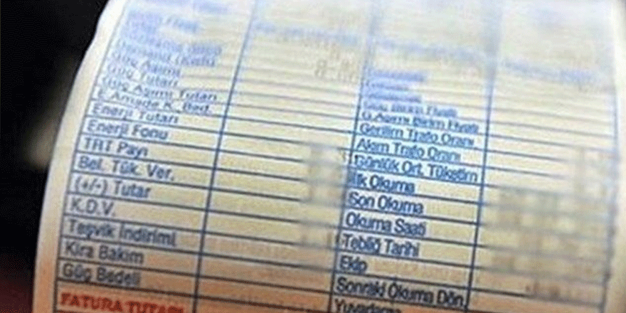 Öğrenci evine 70 bin liralık elektrik faturası